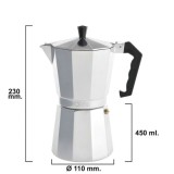 Cafetera Aluminio 9 Tazas (450 ml,) Classic al por Mayor | Almacén de Ferretería