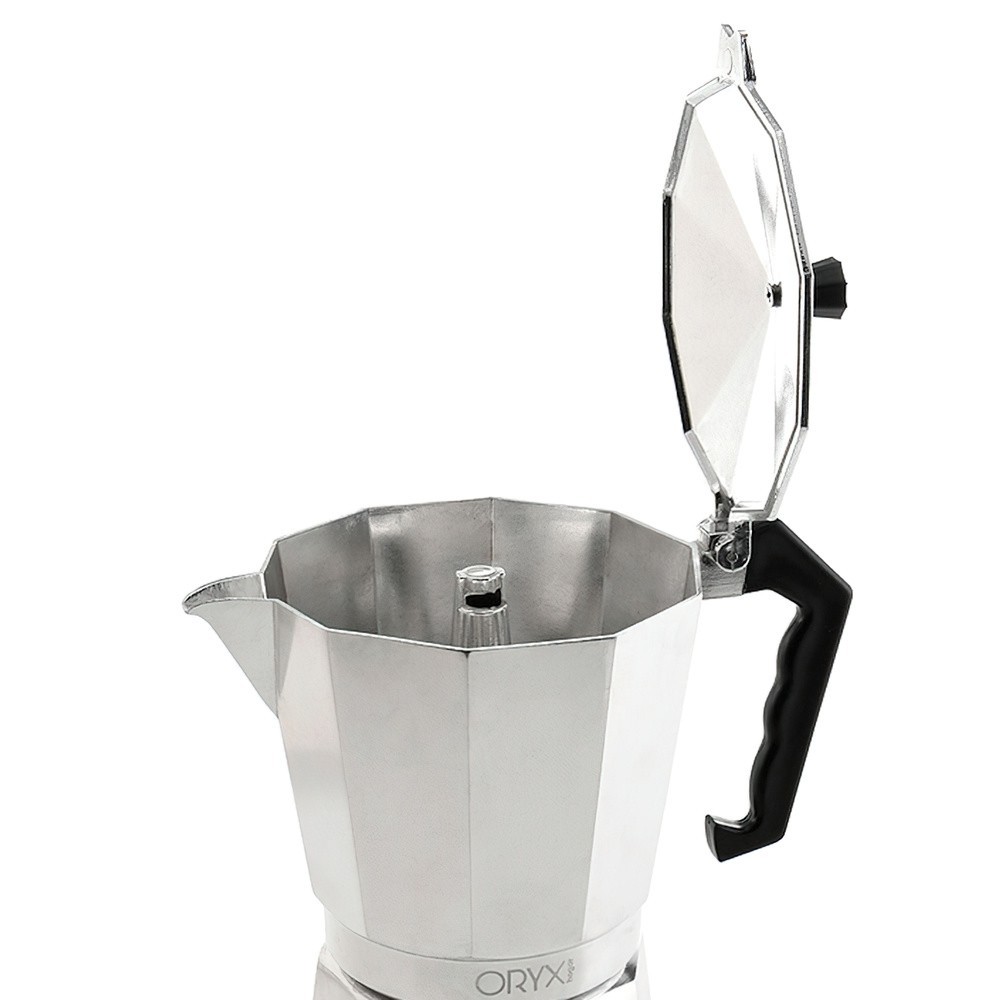 Cafetera Aluminio 12 Tazas (600 ml,) Classic al por Mayor | Almacén de Ferretería