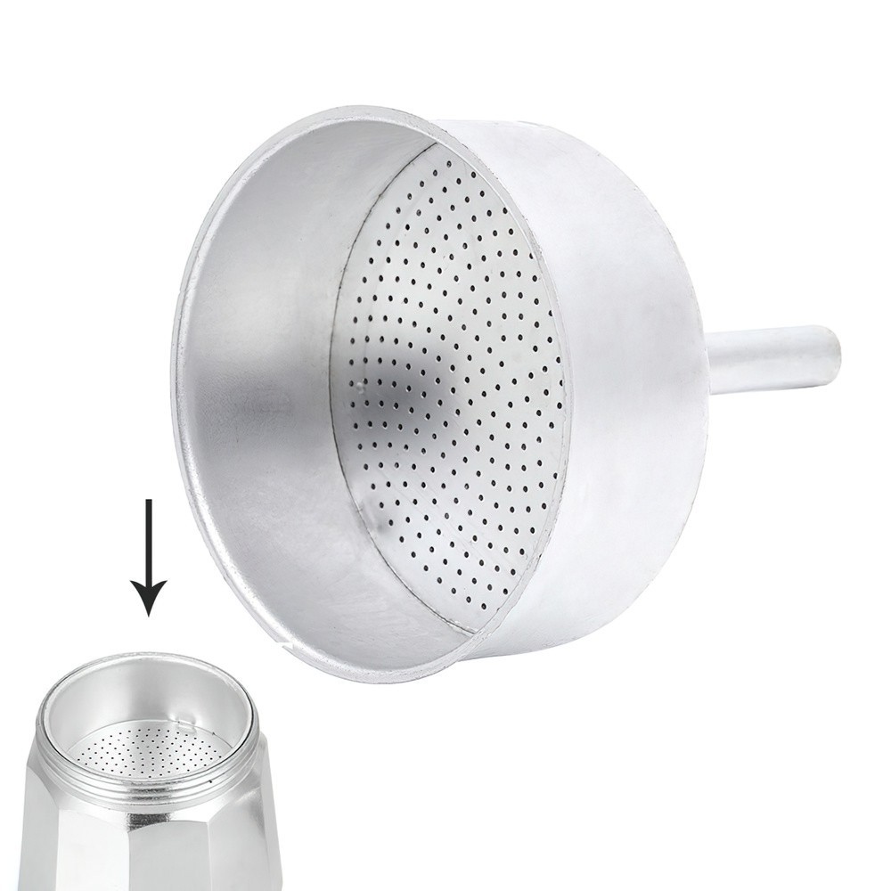 Embudo Cafetera Aluminio Classic / Inducción 12 Tazas al por Mayor | Almacén de Ferretería