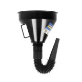 Embudo Boca Ancha Ø 145 mm,Con Prolongador Flexible y Filtro Metalico, Embudo gasoil, embudo gasolina, embudo combustible al por