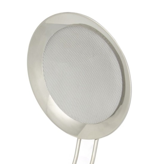 Espumadera Malla Acero inoxidable Ø 12,5 cm, Con Mango 24,5 cm, al por Mayor | Almacén de Ferretería
