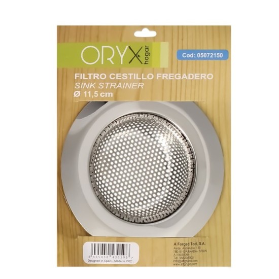 Filtro Cestillo Fregaderos / Lavabo Cocinas Ø 11,5 cm, al por Mayor | Almacén de Ferretería