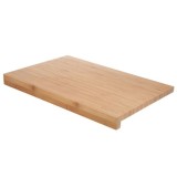 Tabla Cortar Cocina Fabricada En Madera De Bambu 100% Con Borde 46x30,5 cm,Tabla Cortar,Carne Pescado,Verduras,Frutas,Alimentos 