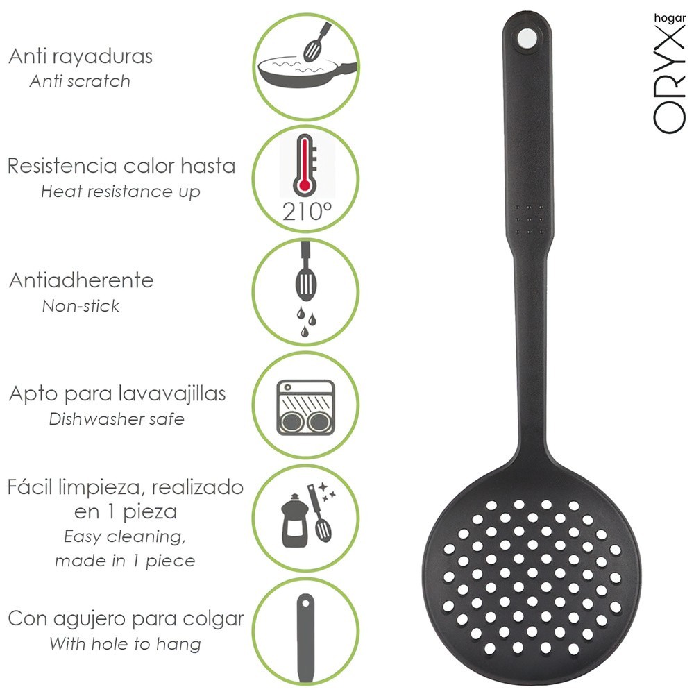 Espumadera Cocina Nylon Basic 33,5 x 11 cm, al por Mayor | Almacén de Ferretería