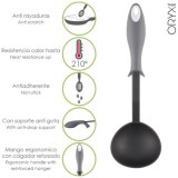 Cucharon Servir Cocina Nylon Con Mango Antigotas Engomado 32 x 9,8 cm, al por Mayor | Almacén de Ferretería