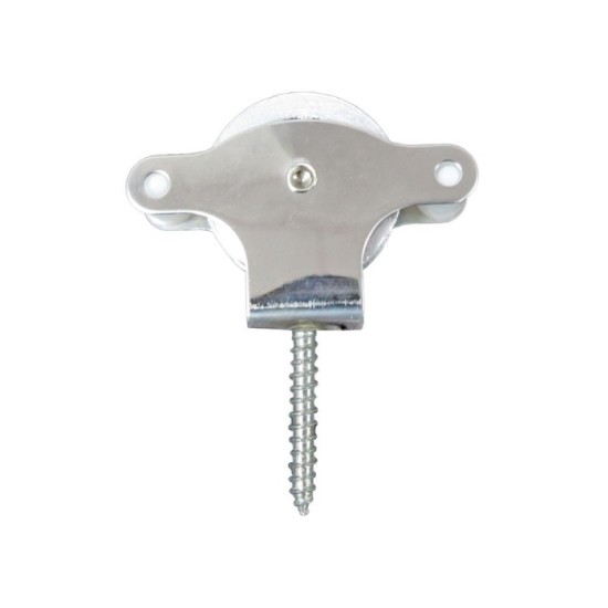 Polea Tendedero Wolfpack Inoxidable 40 mm, / Roldana Metalica Con Tirafondo al por Mayor | Almacén de Ferretería