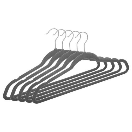 Percha Terciopelo 445 mm, (Pack 10 Piezas) al por Mayor | Almacén de Ferretería