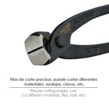 Tenazas Rusas Profesionales Plus DIN/ISO 9242 Cromo Vanadio Negra   10" al por Mayor | Almacén de Ferretería