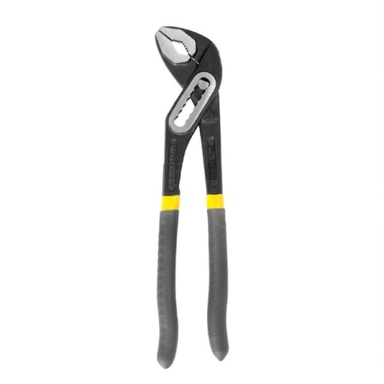 Tenazas Apertura Múltiple Negra 180 mm, Mangos Plastificados DIN 8976, Pico De Loro, Alicates Extensibles, Tenazas Fontanero al 