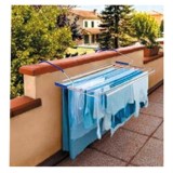 Tendedero Oryx Balcon Acero Blanco 105x55cm al por Mayor | Almacén de Ferretería