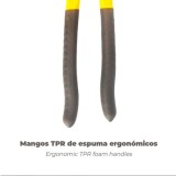 Tenazas Apertura Múltiple Negra 400 mm, Mangos Plastificados DIN 8976, Pico De Loro, Alicates Extensibles, Tenazas Fontanero al 