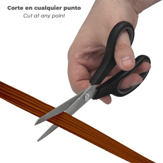 Burlete Elástico "E" 6 m, x 9 mm, Marrón al por Mayor | Almacén de Ferretería