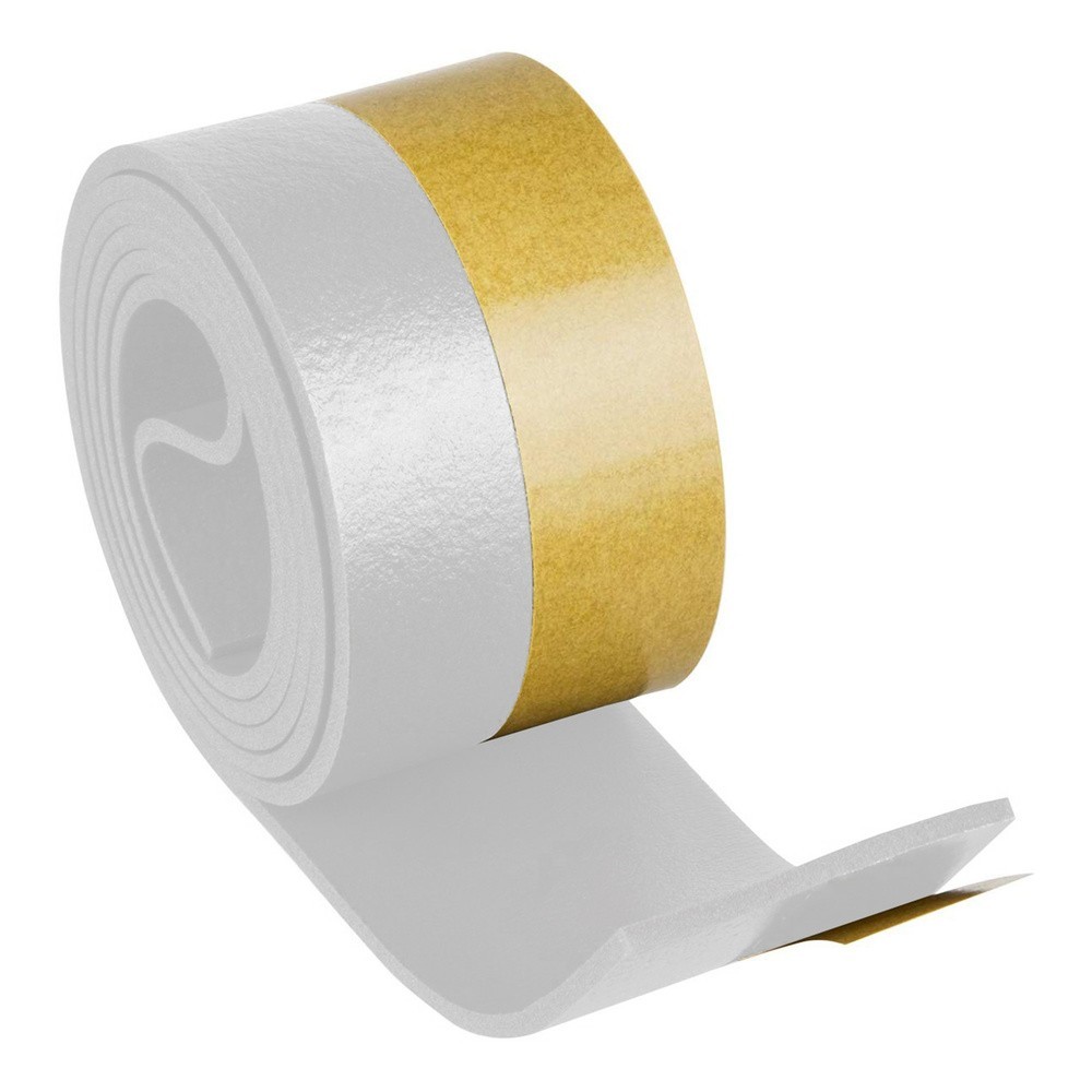Burlete Umbral Autoadhesivo PVC Flexible Blanco al por Mayor | Almacén de Ferretería