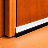 Burlete Puerta Pvc Blanco Con Goma 1 Metro al por Mayor | Almacén de Ferretería