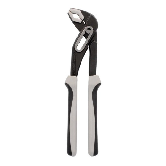 Tenazas Apertura Múltiple Negra Plus 250 mm, mangos Engomados DIN 8976, Pico De Loro, Alicates Extensibles, Tenazas Fontanero al