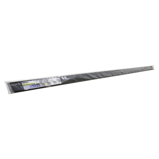 Burlete Para Puertas De Garaje Aluminio Negro Con Cepillo 2,5 m, Cepillo De Puerta, Burlete Garaje, Burlete Cepillo Cochera al p