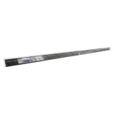 Burlete Para Puertas De Garaje Aluminio Negro Con Goma 2,5 m, Perfil Bajo Cochera Cepillo De Puerta, Burlete Garaje al por Mayor