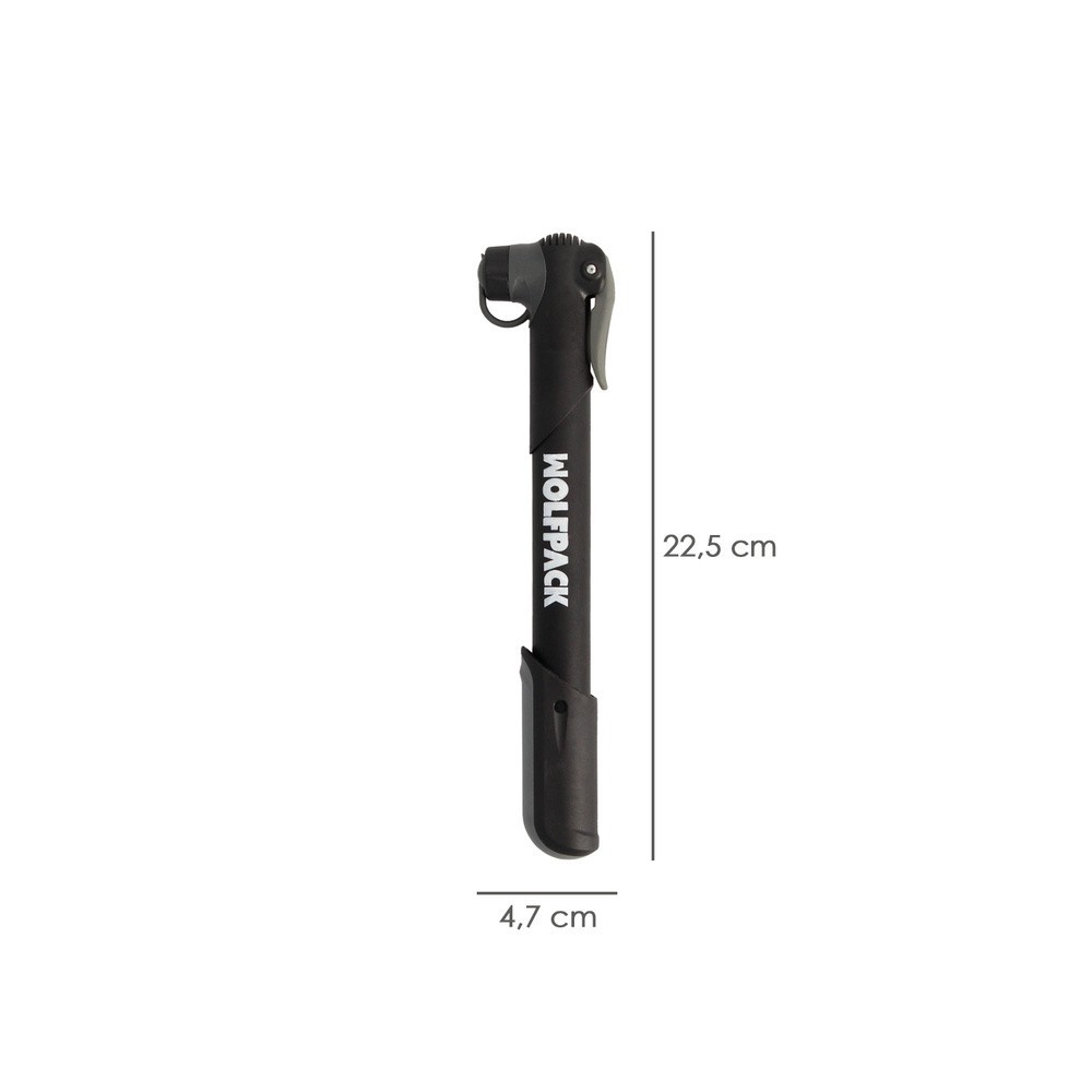 Bomba Para Bicicletas, Inflador Para Bicicleta, Bomba Patinete, Valvulas Schrader, Dunlop y Presta 8 Bares, Con soporte Bici al 