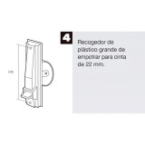 Recogedor Persiana Plastico Grande Cinta 22 mm, al por Mayor | Almacén de Ferretería