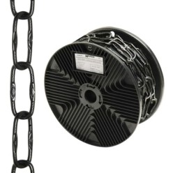 Cadena Decorativa Grabada Negra 4,0x46 mm, Rollo 20 metros