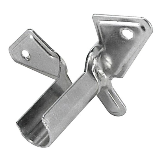 Soporte Barra 12 mm,Ø Cromo Lateral al por Mayor | Almacén de Ferretería