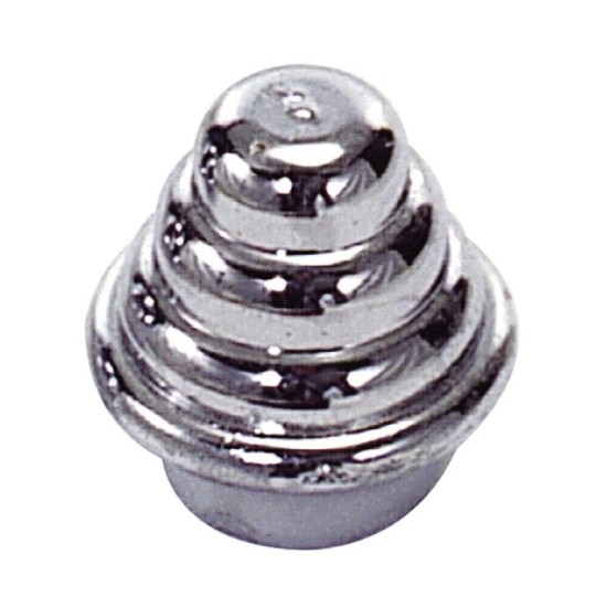 Terminal Barra Exterior Tubo 12mm Cromo al por Mayor | Almacén de Ferretería