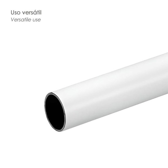 Barra Armario Latonado Blanco Redondo Ø 12mm, (Barra 3,0mt,) al por Mayor | Almacén de Ferretería