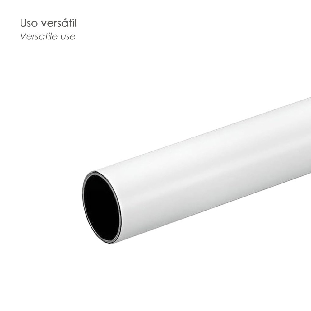 Barra Armario Latonado Blanco Redondo Ø 12mm, (Barra 3,0mt,) al por Mayor | Almacén de Ferretería