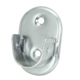 Soporte Lateral Oval Zincado Lateral Ø 19 mm, al por Mayor | Almacén de Ferretería