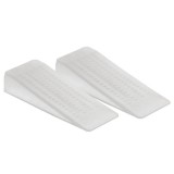 Cuñas para Puerta Transparentes (Blister 2 unidades) al por Mayor | Almacén de Ferretería