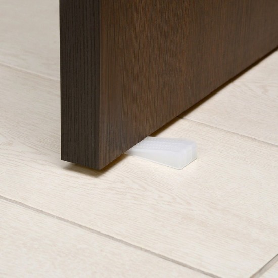 Cuñas para Puerta Transparentes (Blister 2 unidades) al por Mayor | Almacén de Ferretería