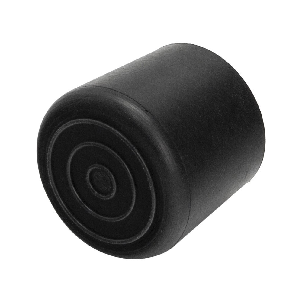 Taco Goma Andador Negro Ø 22mm Con Arandela Interior Bolsa 50 Unidades al por Mayor | Almacén de Ferretería