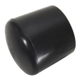 Contera Plastico Redonda Exterior Negra 25 mm, Bolsa 200 Unidades al por Mayor | Almacén de Ferretería