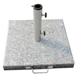 Base Sombrilla Granito 35 kg, / 450x450 mm,