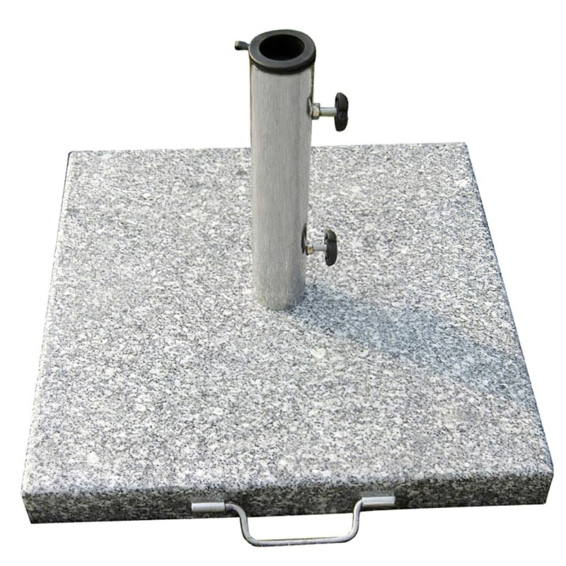 Base Sombrilla Granito 35 kg, / 450x450 mm,