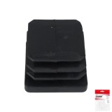 Contera Cuadrada Interior Negra 30x30 mm, Blister 4 piezas, al por Mayor | Almacén de Ferretería