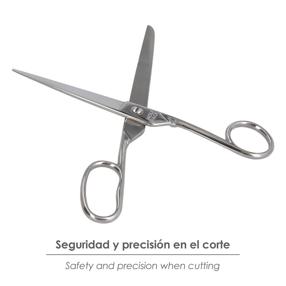 Tijera Modista 8,0" / 205 mm, tijera De Costura Multifunción Acero Inoxidable Ideal Para Cortar Todo Tipo De Telas, Manualidades