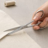 Tijera Costura 5,0" / 125 mm, tijera De Costura Multifunción Acero Inoxidable Ideal Para Cortar Todo Tipo De Telas, Manualidades