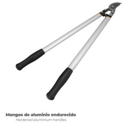 Tijeras Podar 2 Manos Profesional Forja y Alumnio 75 cm,