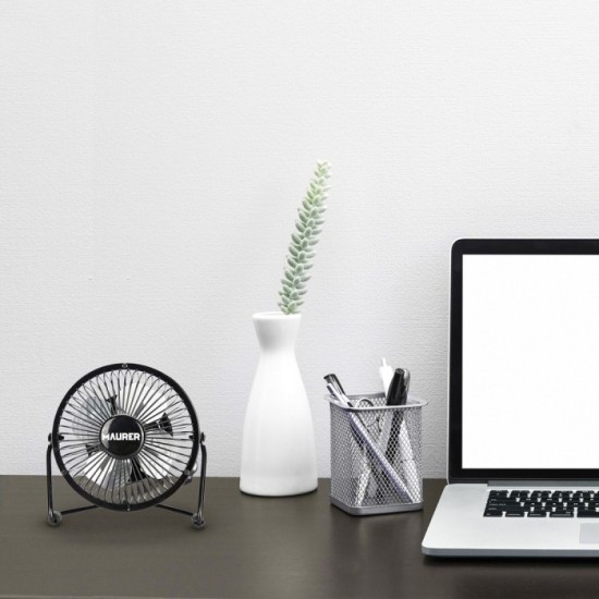Ventilador Sobremesa Ø 10 cm, Funcionamiento USB al por Mayor | Almacén de Ferretería
