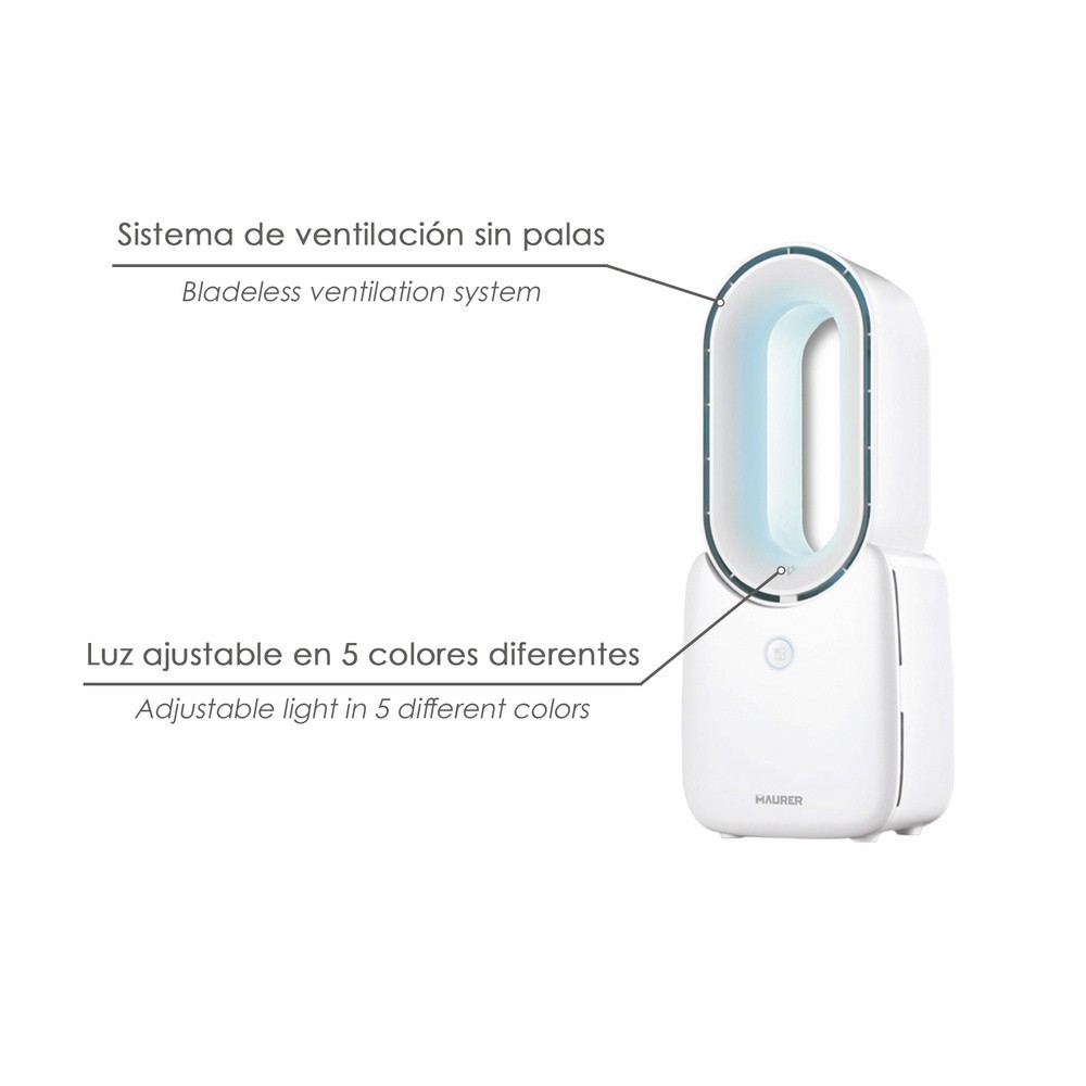 Ventilador Sobremesa Bateria Sin Palas al por Mayor | Almacén de Ferretería