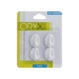 Colgador Oryx Blanco Pequeño (Blister 4 Unidades ) Adhesivo al por Mayor | Almacén de Ferretería
