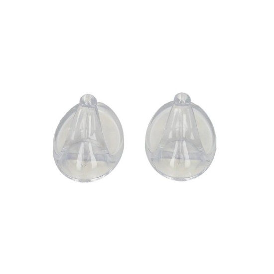 Colgador Oryx  Transparente Grande (Blister 2 Unidades) Adhesivo al por Mayor | Almacén de Ferretería