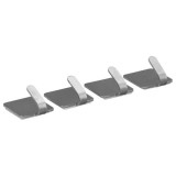 Colgador Oryx Inoxidable Pequeño (Blister 4 Unidades) Adhesivo al por Mayor | Almacén de Ferretería