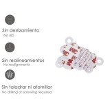 Cuelga Cuadros Pvc (Blister 12pzs) al por Mayor | Almacén de Ferretería