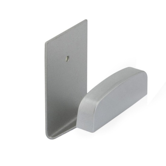Colgador Percha Adhesivo Acero Inoxidable Color Gris al por Mayor | Almacén de Ferretería