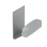 Colgador Percha Adhesivo Acero Inoxidable Color Gris al por Mayor | Almacén de Ferretería