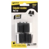 Colgador Adhesivo / Atornillable Para Escobas, Fregonas, Cepillos, Recogedores (Blister 2 piezas) al por Mayor | Almacén de Ferr