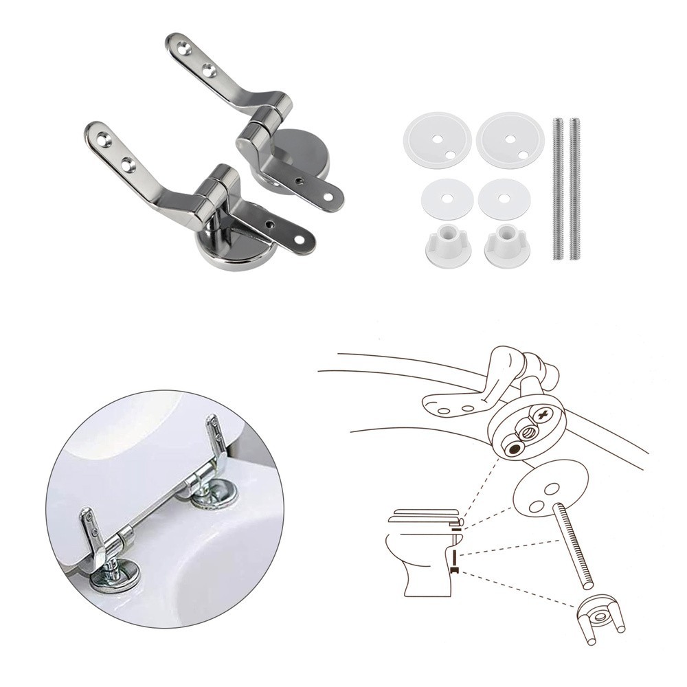Kit Bisagra Asiento Wc al por Mayor | Almacén de Ferretería