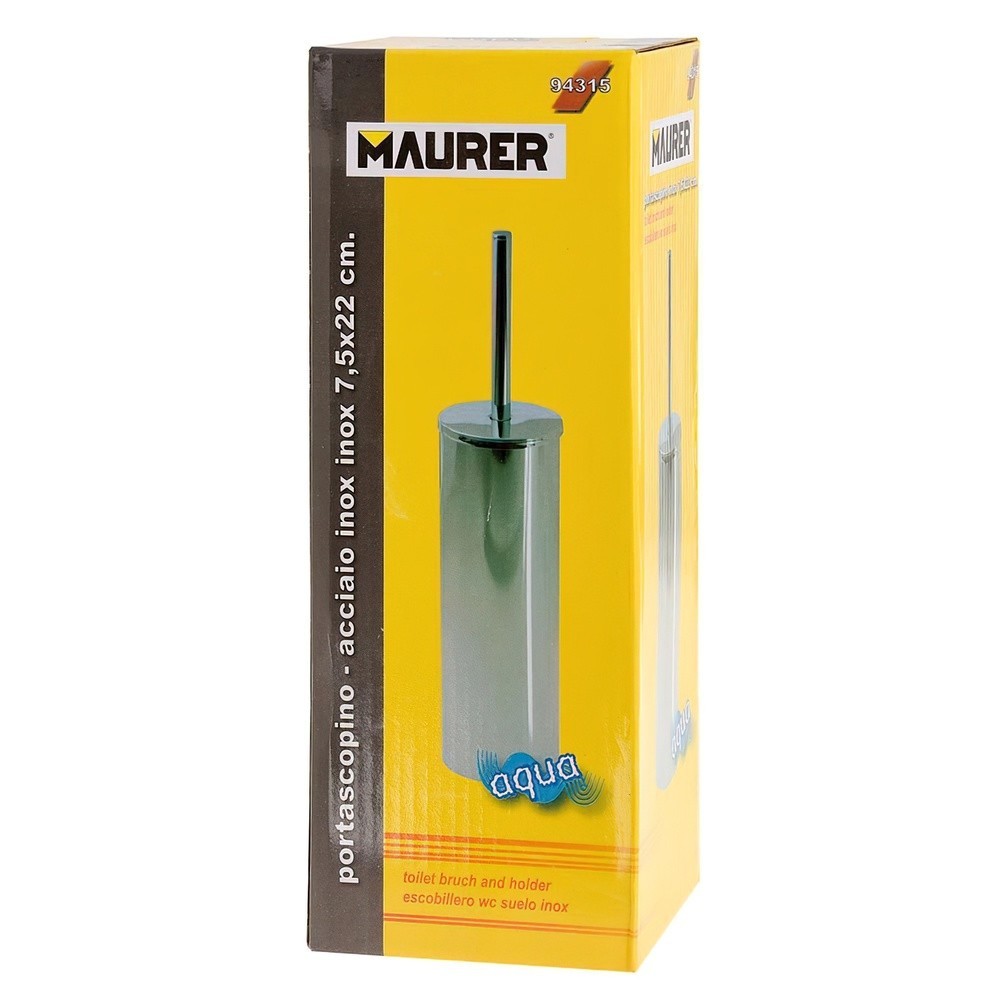 Escobillero Maurer Wc Suelo Inoxidable al por Mayor | Almacén de Ferretería